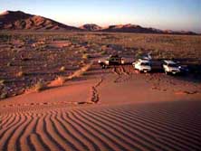 Arabien, Oman-Expeditionen - Lager in der Rub al Khali